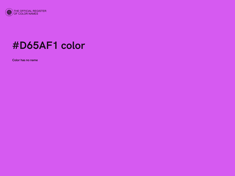 #D65AF1 color image