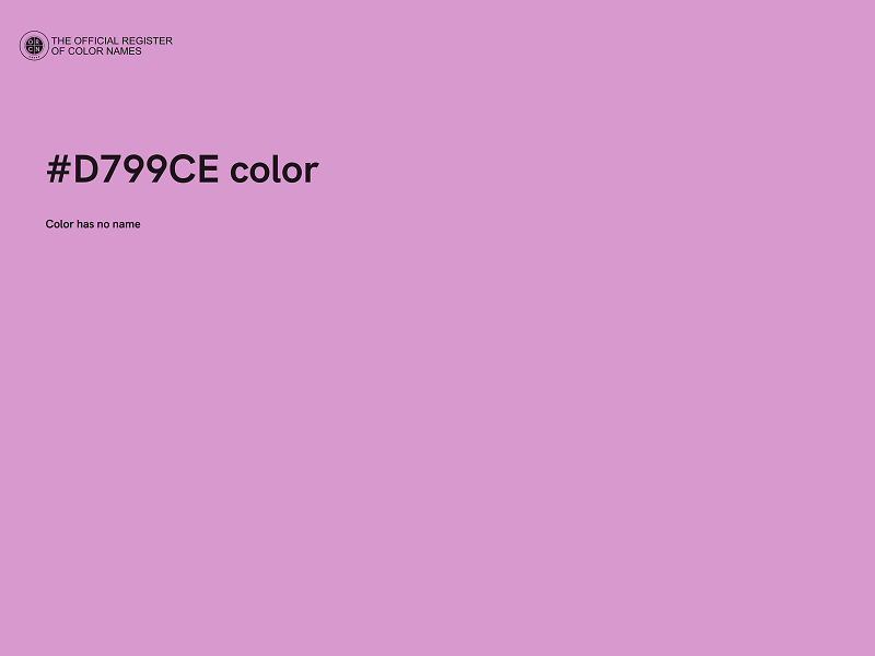 #D799CE color image