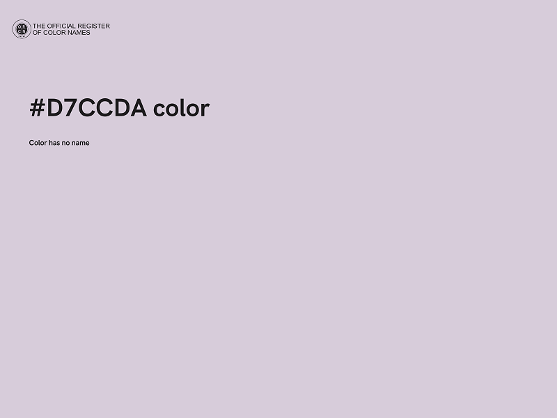 #D7CCDA color image