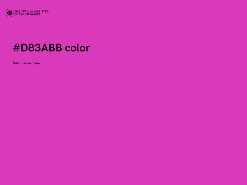 #D83ABB color image