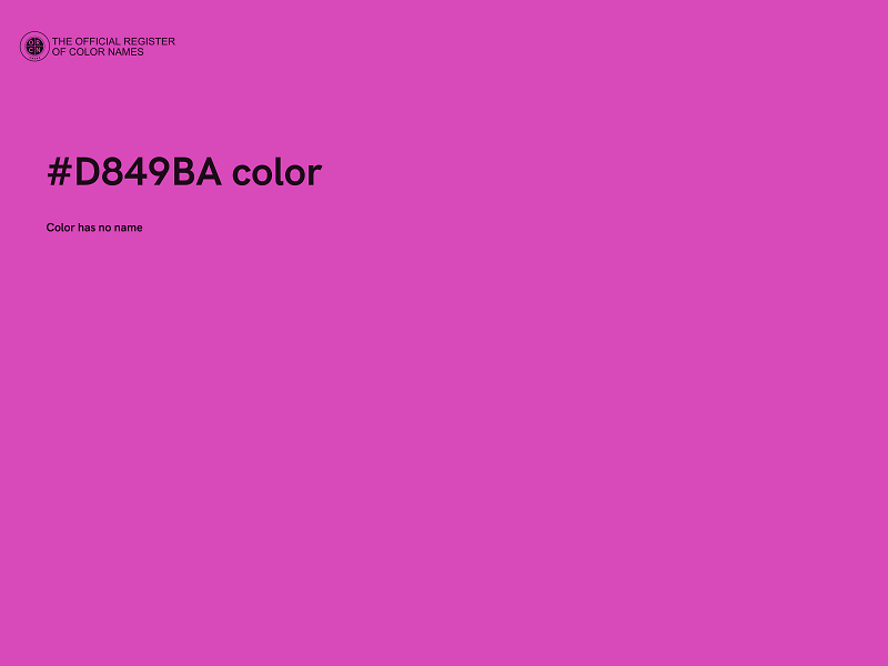 #D849BA color image