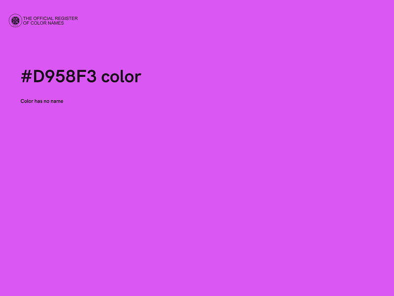 #D958F3 color image