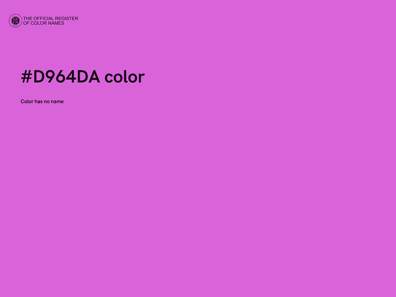 #D964DA color image