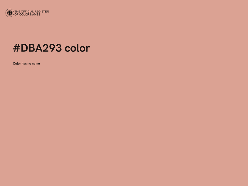 #DBA293 color image