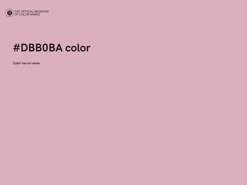 #DBB0BA color image