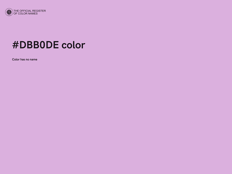 #DBB0DE color image