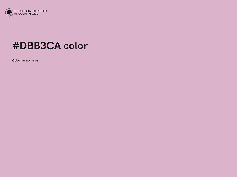 #DBB3CA color image