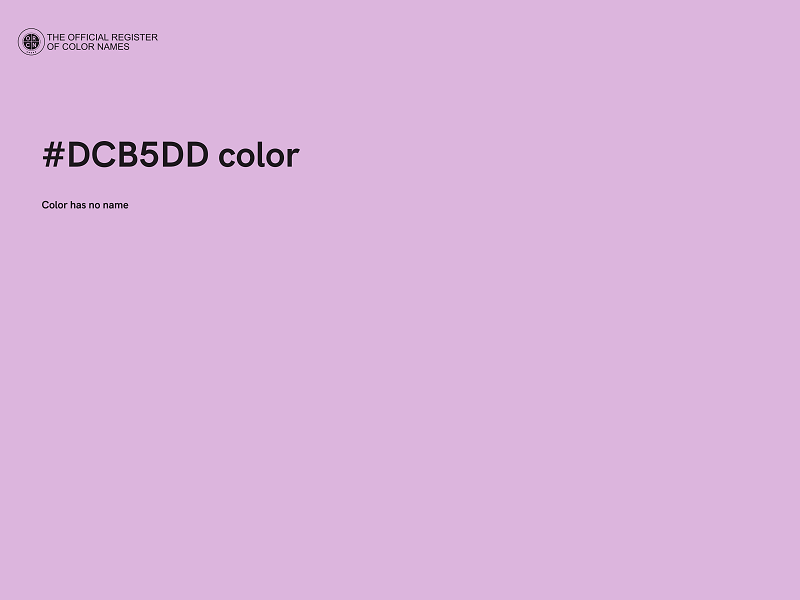 #DCB5DD color image