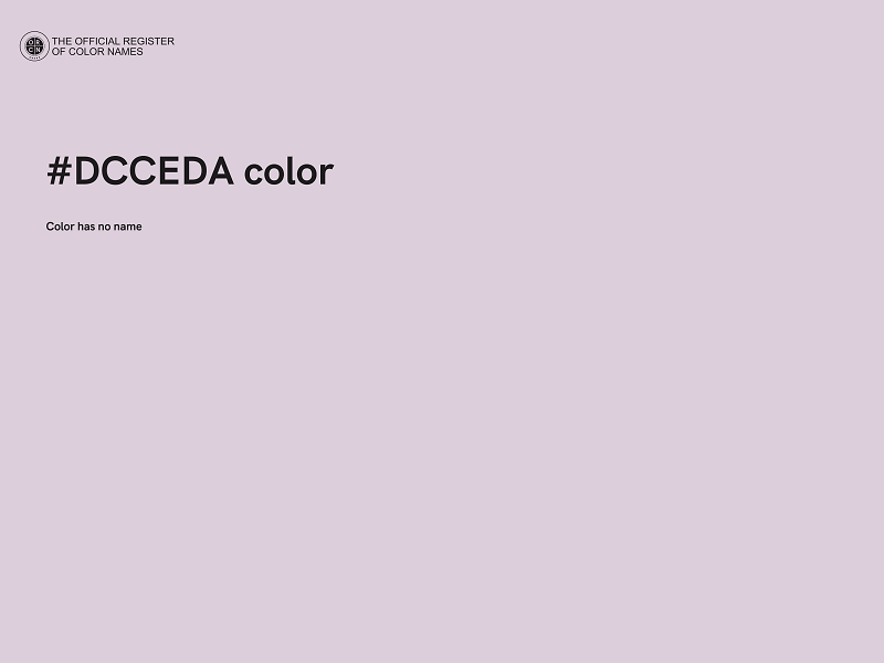 #DCCEDA color image