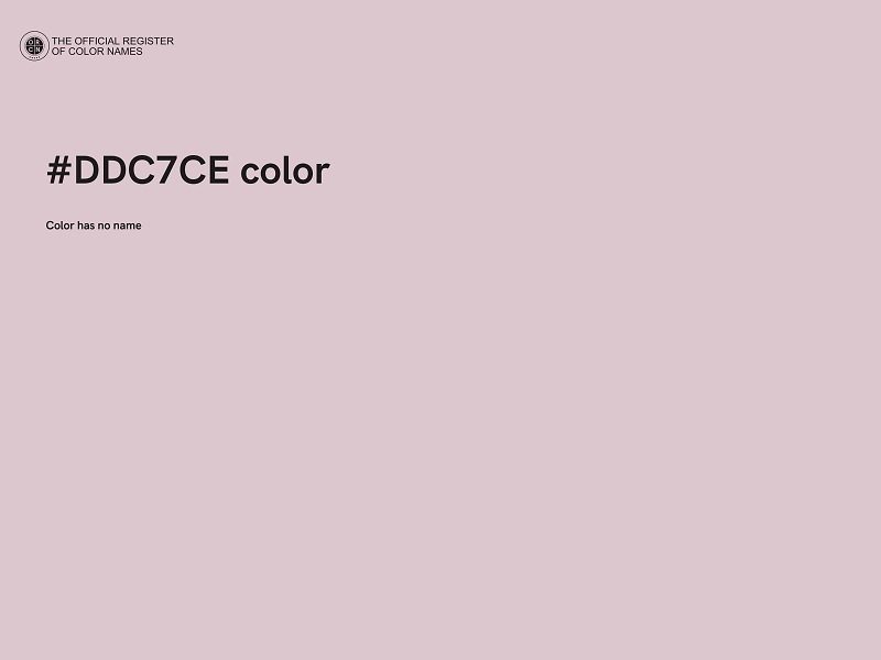 #DDC7CE color image