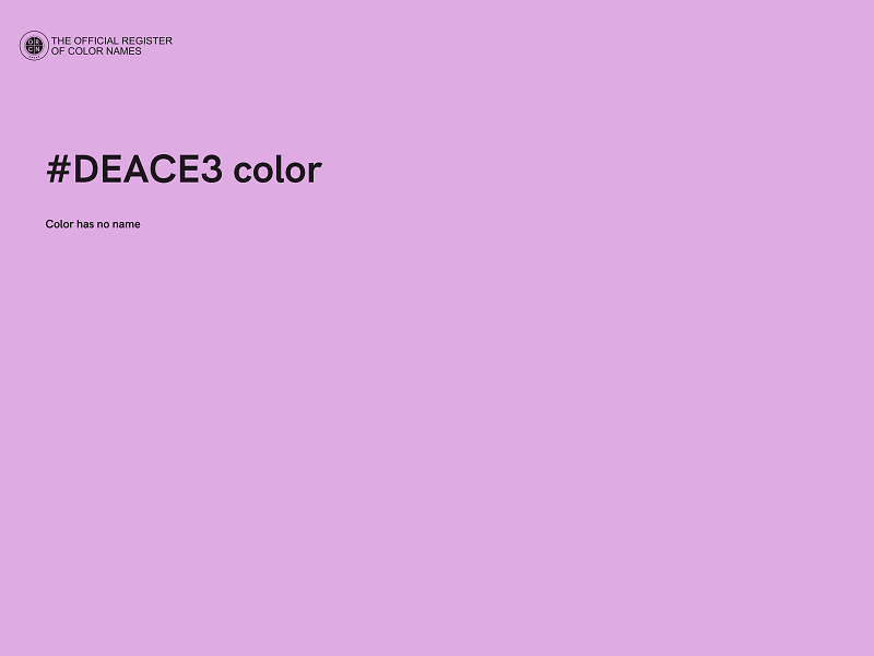 #DEACE3 color image