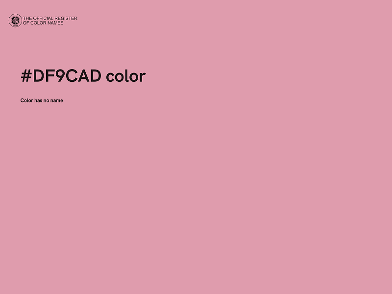 #DF9CAD color image