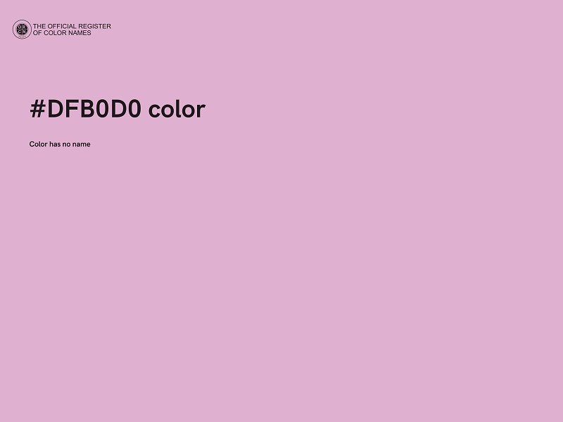 #DFB0D0 color image