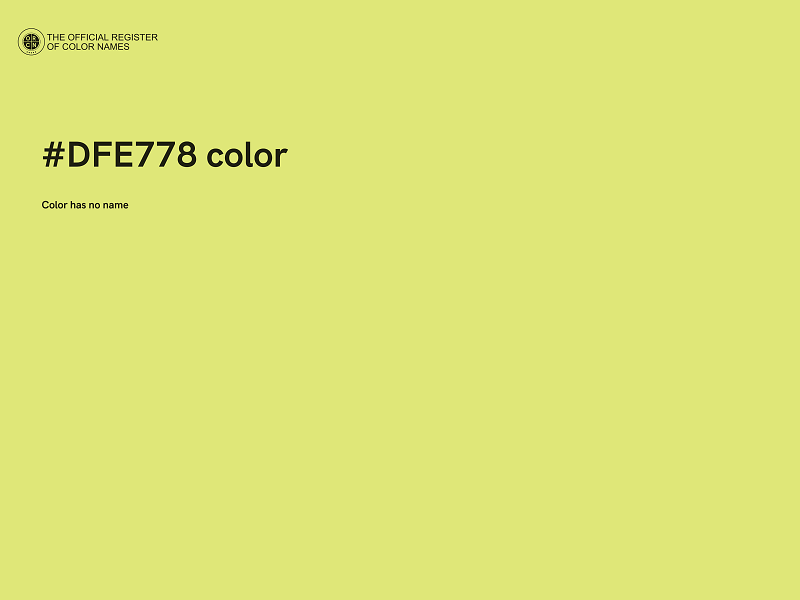 #DFE778 color image