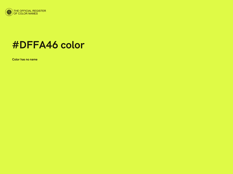 #DFFA46 color image