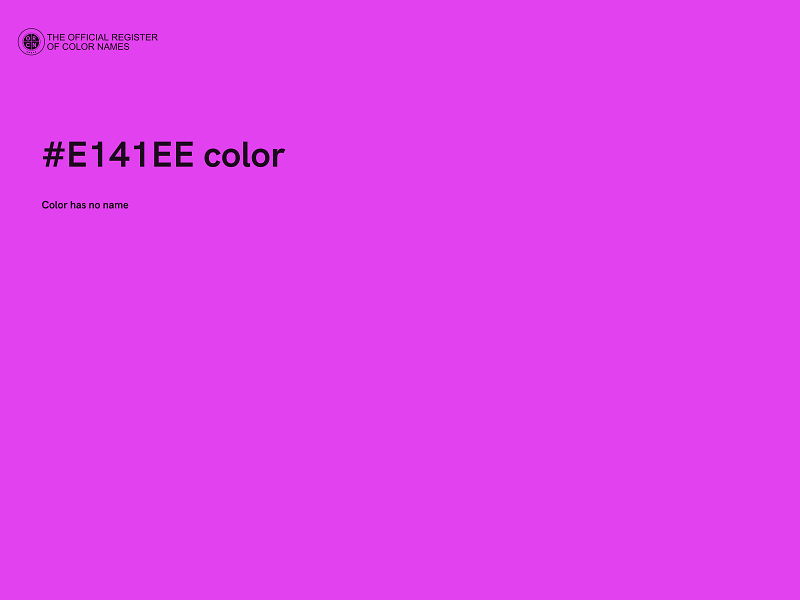 #E141EE color image