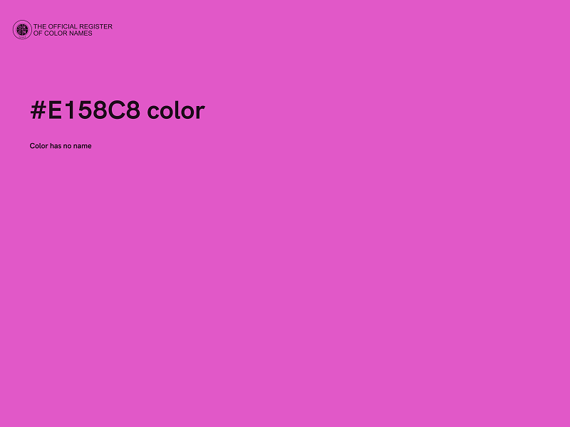 #E158C8 color image