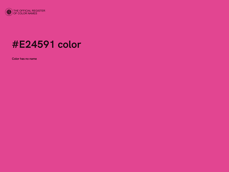 #E24591 color image