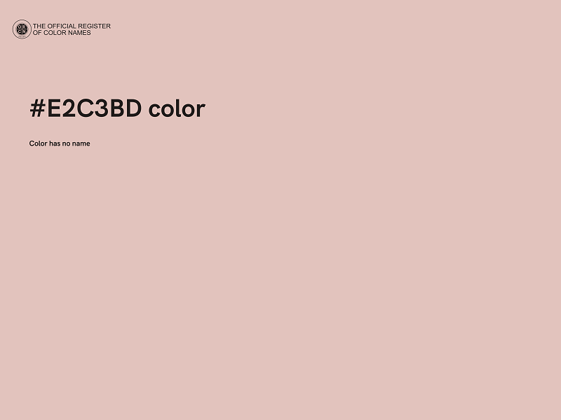 #E2C3BD color image