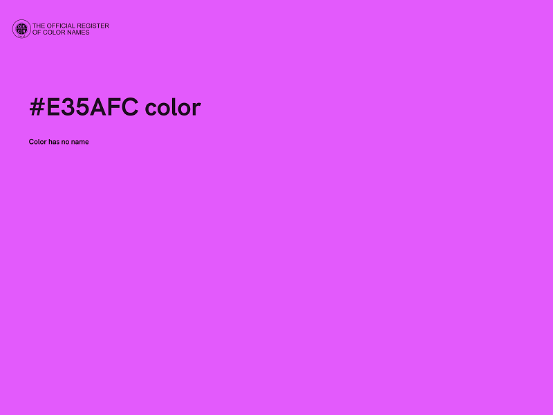 #E35AFC color image