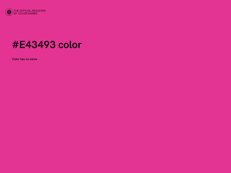 #E43493 color image