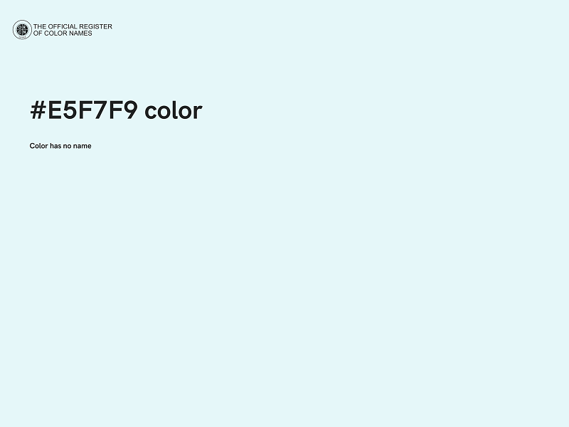 #E5F7F9 color image