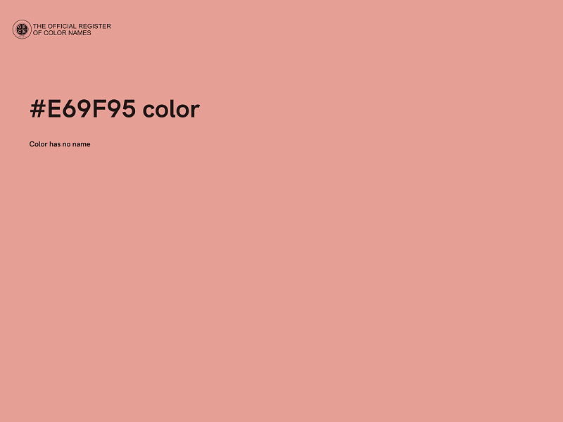 #E69F95 color image