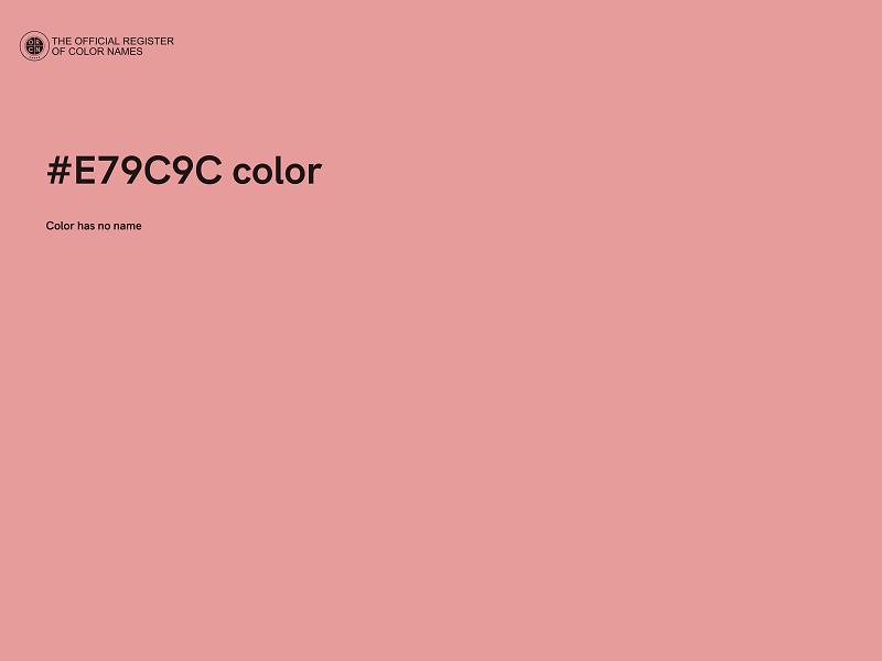 #E79C9C color image