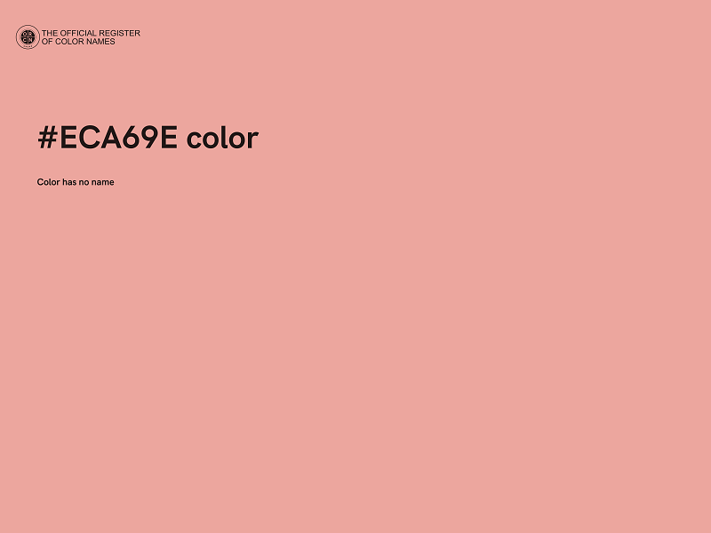 #ECA69E color image