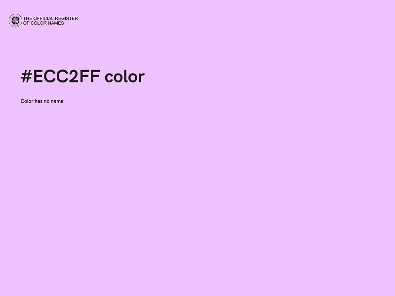 #ECC2FF color image