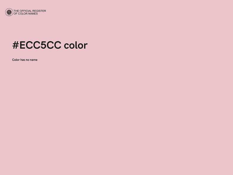 #ECC5CC color image