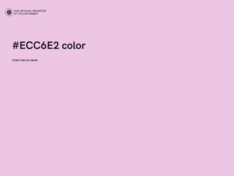 #ECC6E2 color image