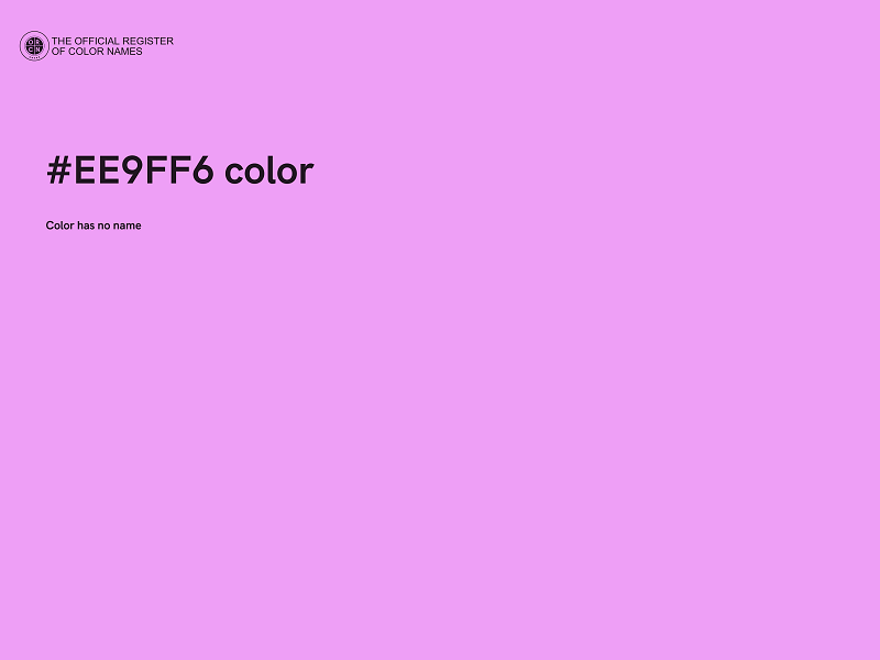 #EE9FF6 color image