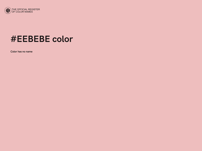 #EEBEBE color image