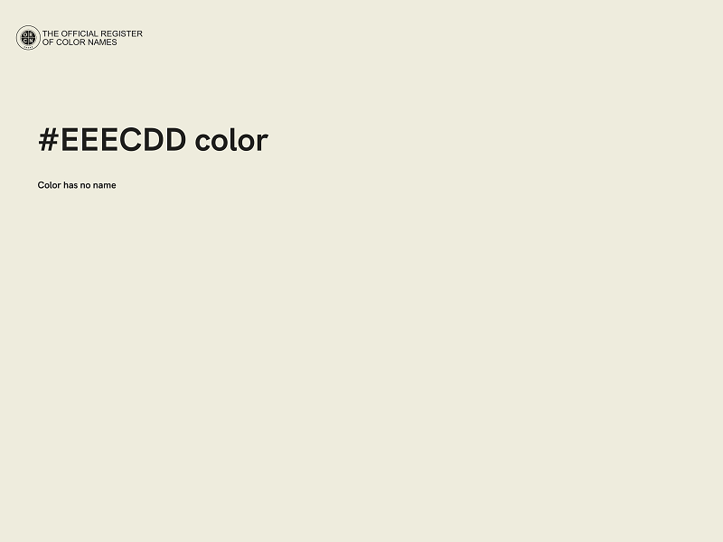 #EEECDD color image