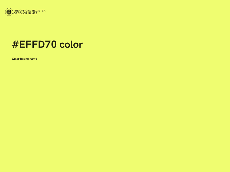 #EFFD70 color image