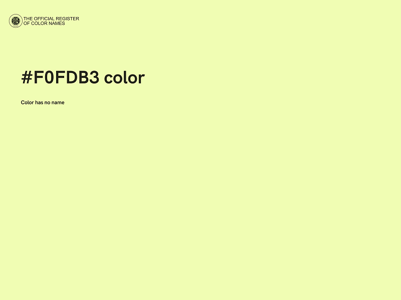 #F0FDB3 color image