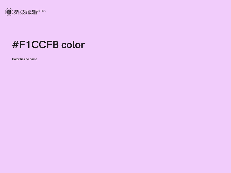 #F1CCFB color image