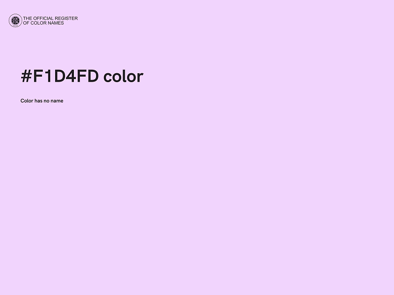 #F1D4FD color image