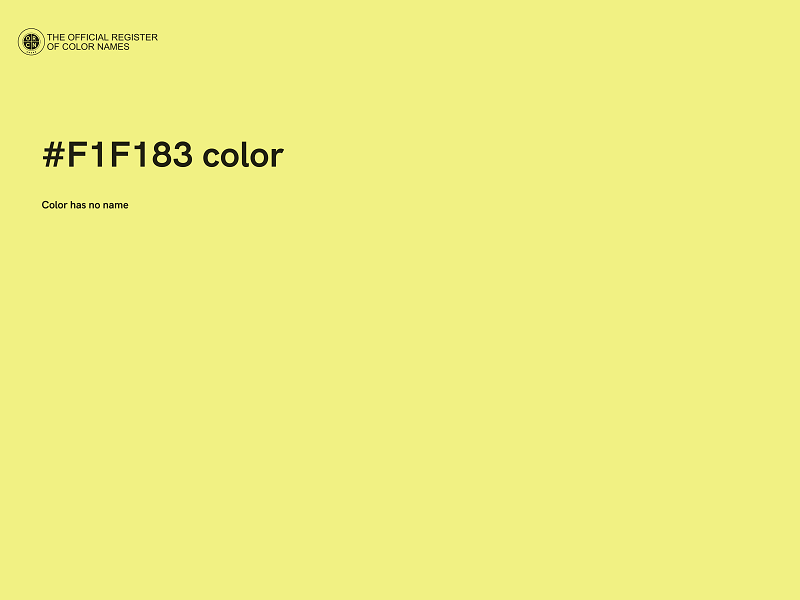 #F1F183 color image