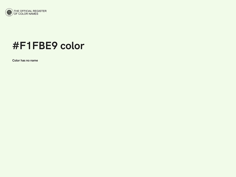 #F1FBE9 color image