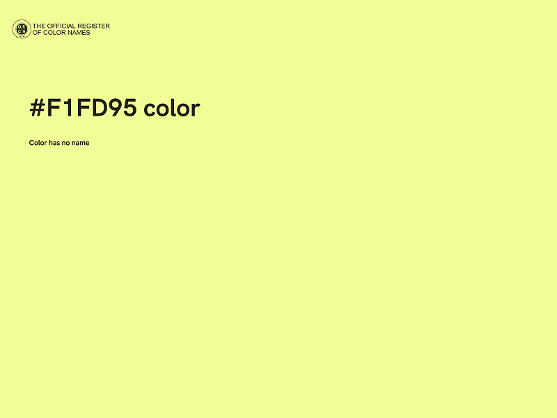 #F1FD95 color image