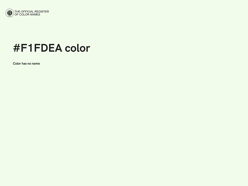 #F1FDEA color image