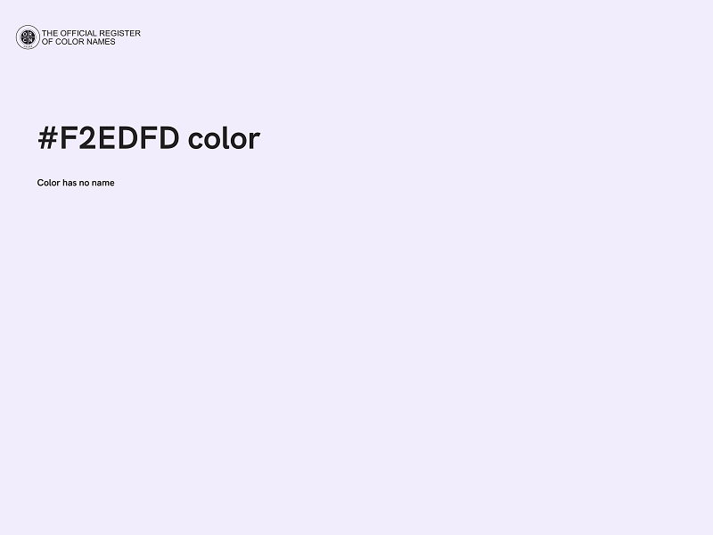 #F2EDFD color image