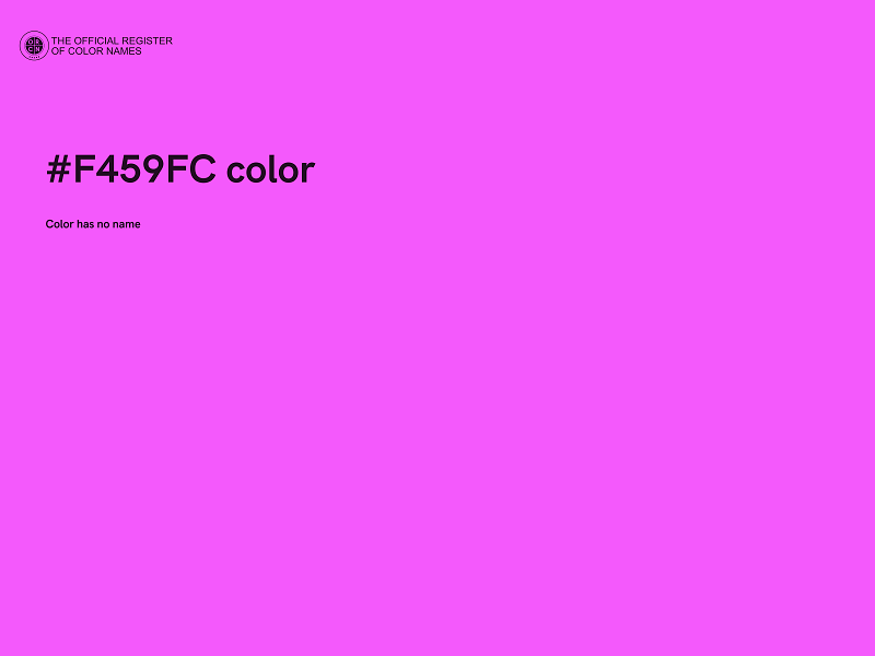 #F459FC color image