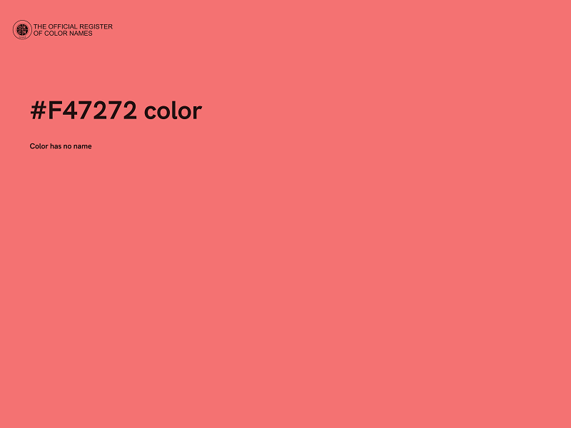 #F47272 color image