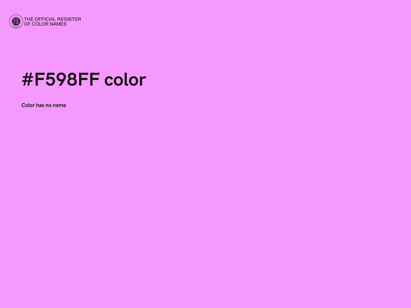 #F598FF color image