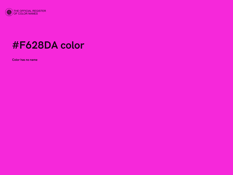 #F628DA color image