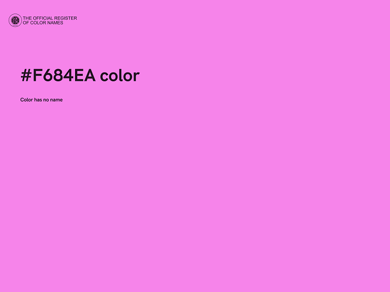 #F684EA color image