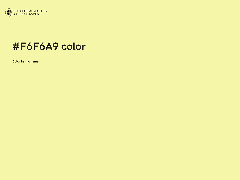 #F6F6A9 color image